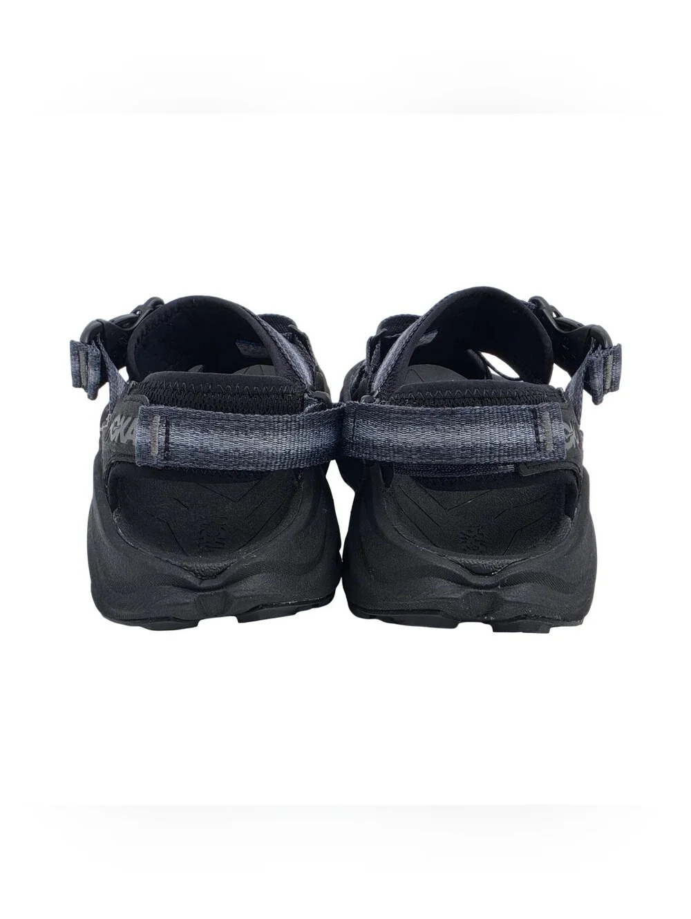 Hoka Infini Hike TC Sandals Women's 9.5 Black EUC